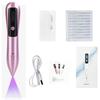 Home Use LCD 9-Speed Mole & Spot Removal Pen - White Beauty Instrument