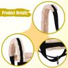 Plush Nylon Cow Halter Adjustable Animal Training Harness Halter Lead Rope Set  Farm Use