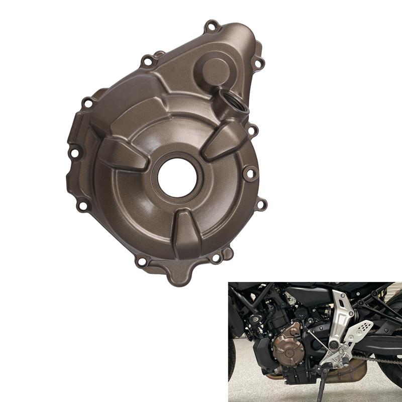 Left Engine Stator Cover Crankcase For Yamaha TENERE 700 2021-2024 XSR700 2018-2024 MT07 2015-2020 FZ07 2015-2017 Motorcycle