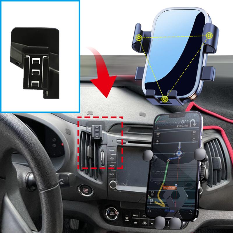 Support GPS Support de Navigation Support de Téléphone Portable pour Voiture Accessoires Auto pour Kia Sportage R 3 SL 2011 2012 2013 2014 2015 2016