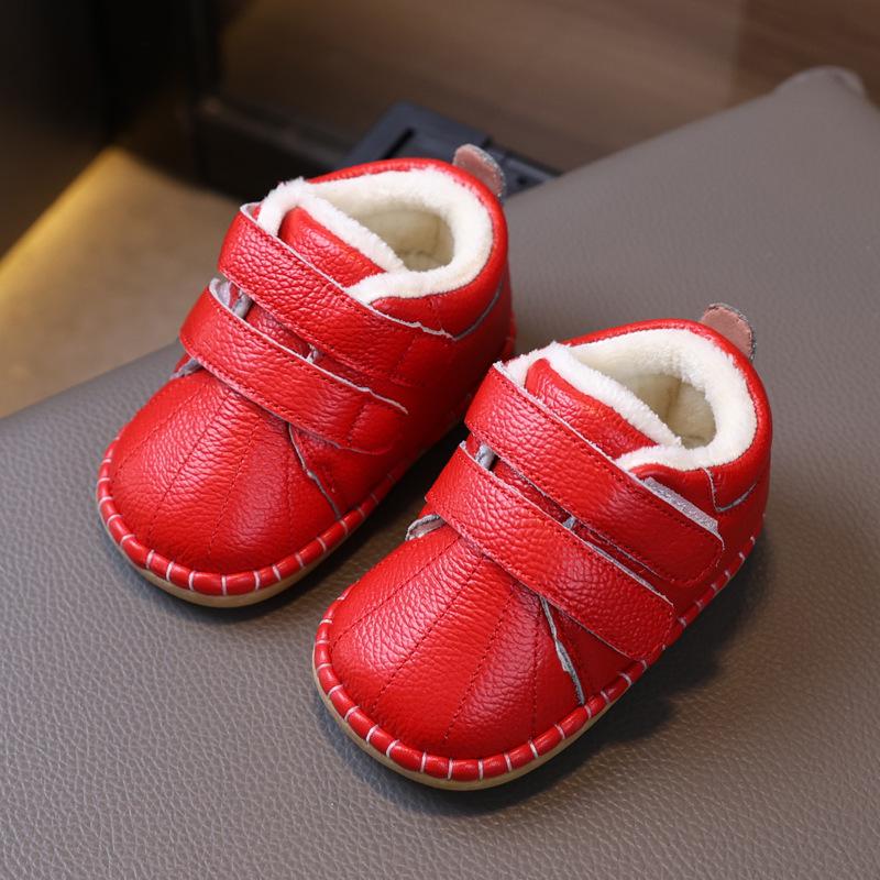 Soft Sole Winter Cotton Toddler Shoes for Boys & Girls, Age 1-3