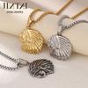 2026 Stainless Steel Versatile Men's Pendant: Creative, Trendy, and Simple Design