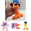 Adorable Set Of 4 Pocoyo Elly Pato Loula Soft Plush Stuffed Figure Toy Dolls For Kids