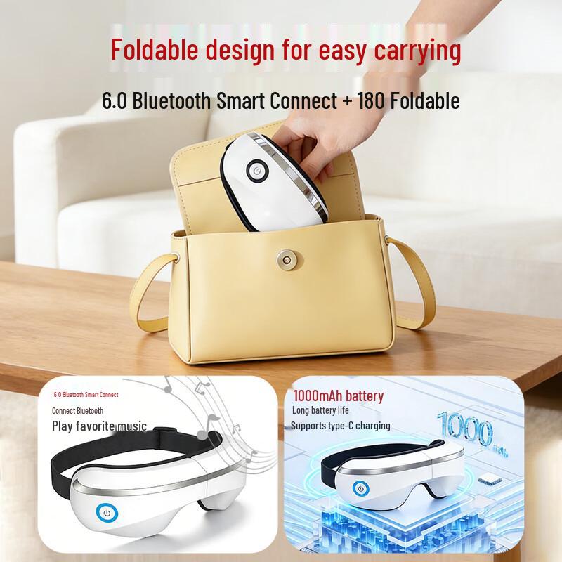LISM Rechargeable Heating Eye Massager