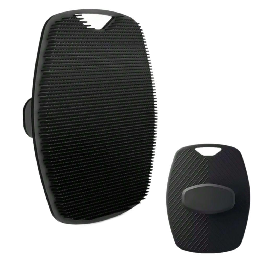 Portable Oval Silicone Bath & Shampoo Brush for Babies