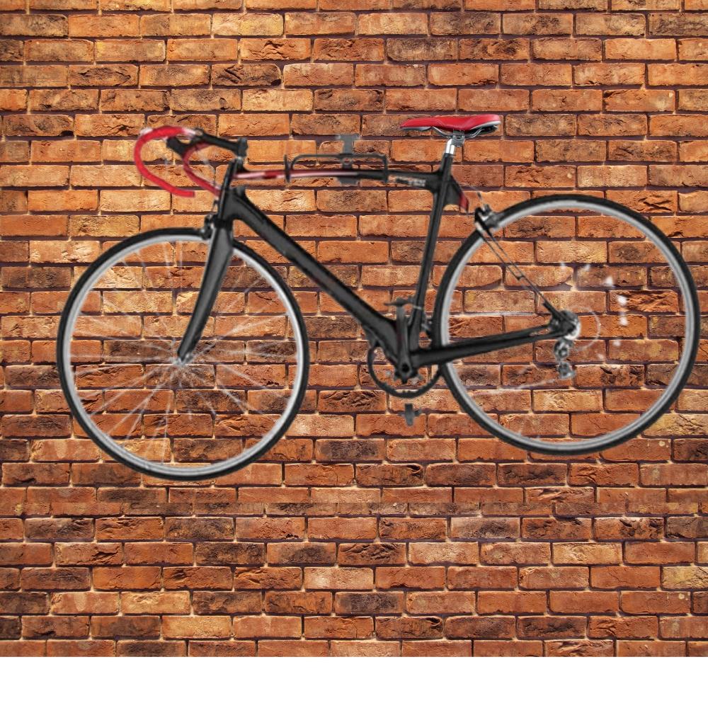 Hook holder bike hanger for wall, foldable metal, ABS coating up to 30 kg