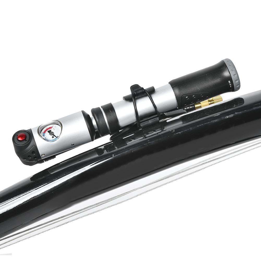 Portable Bike Pumps High Pressure Road Bicycle Pump with Air Guage Tyre Inflator Accessory