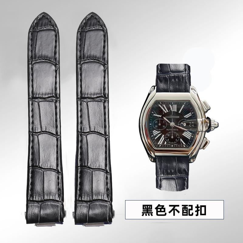19mm 20mm Pro Cartier Roadster W6206018 W6206017 Řemínek k hodinkám z pravé kůže Pánský Náhradní Řemínek k hodinkám z hovězí kůže Nylonový Pásek na zápěstí