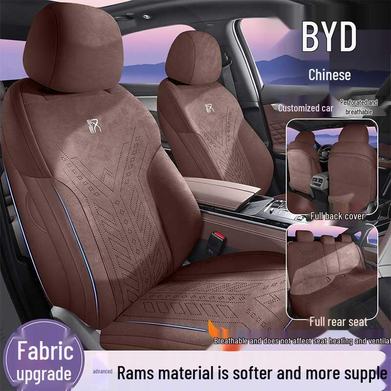 25-Model Compatible BYD Han Lams Car Seat Cushion - Half Surround, All-Season Seat Cover