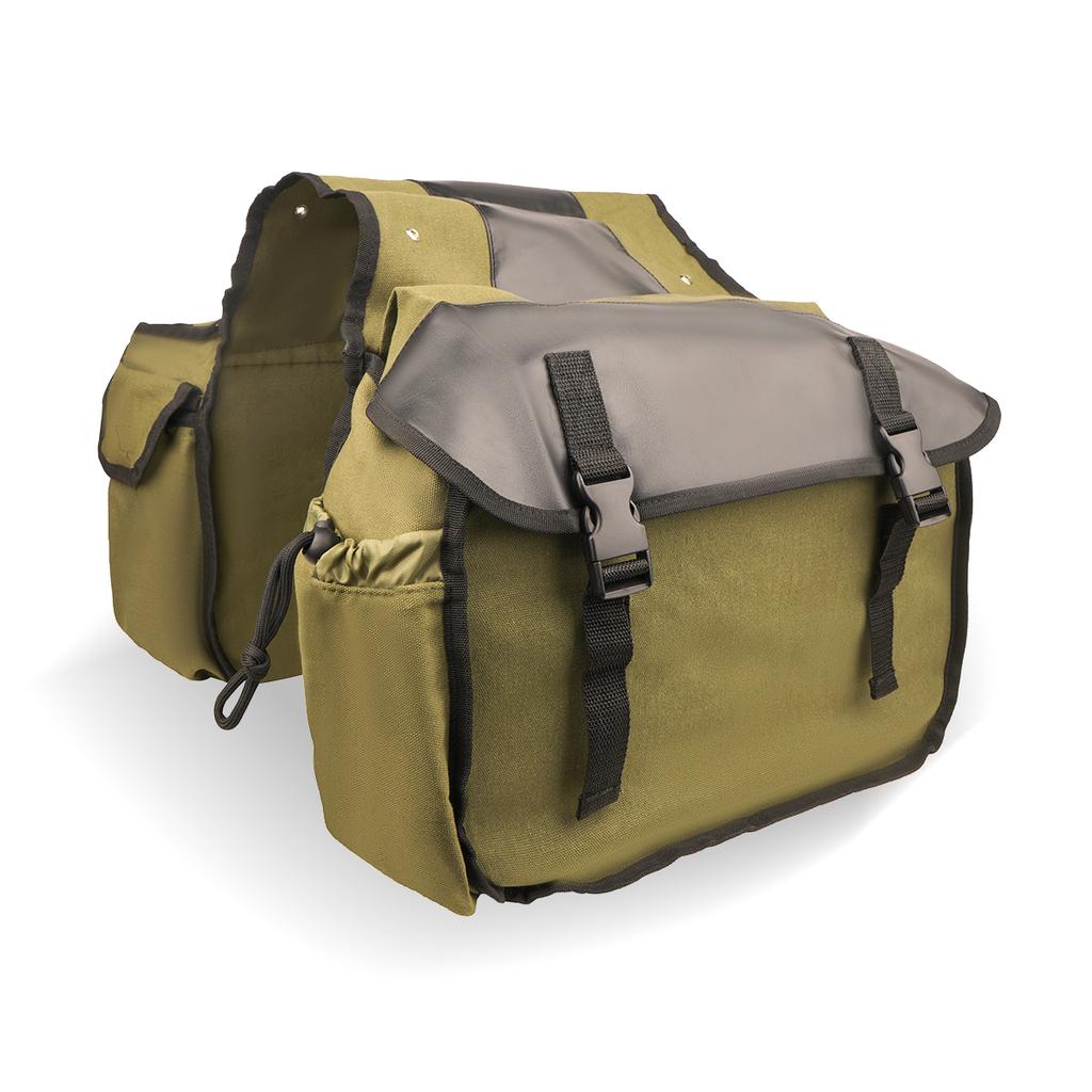 Canvas Motorcycle Bicycle Saddle Bag Panniers Motorbike Luggage Universal For Harley Honda Suzuki Kawasaki Bike MTB Tool Bags