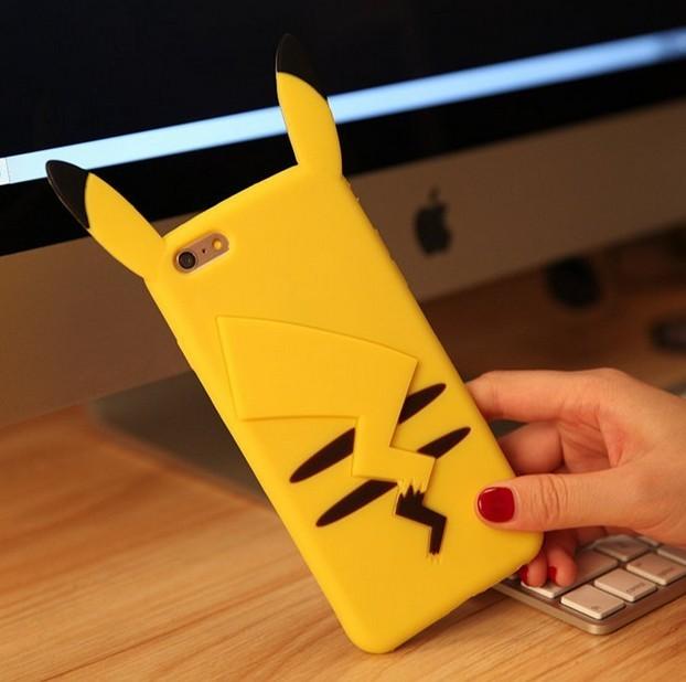 Pokemon Pikachu Silicone Phone Case For Samsung Galaxy Note3 With Shockproof Protection