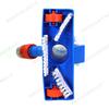 Trade Pool Cleaning Kit: Vacuum Suction Head & Jet Nozzle with Bristles, 5-Section Threaded Pole