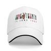 Juneteenth Day  June Th African American Pride Accessories Unisex Women Baseball Cap  Dad Hat Classic Daily Headwear Sun Cap