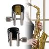 Sax Ligature Fastener,Portable,High Performance,Adjustment Sax Clamp Saxophone Fastener Clip Single Screw for Beginner Musicians