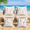 Interesting Dog Cushion Cover Short Plush Soft DoubleSided Printing Pillow Case Cozy Sofa Bedroom Home Decor Gift