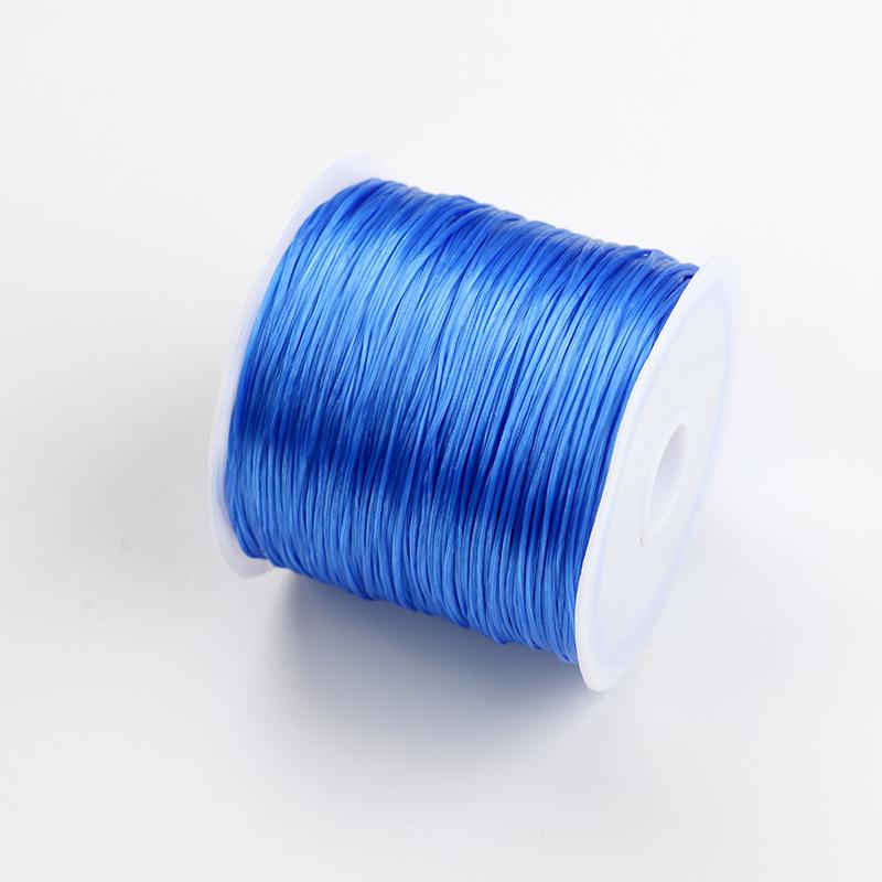 Elastic Cord Roll for Beading: 60m Bracelet & Pearl Thread
