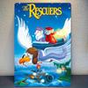 1pc "Rescuers" 20.32x30.48 Cm Metal Wall Art, Vintage Style, Multipurpose, No Electricity Needed, Easy Mounting, Ideal for Home