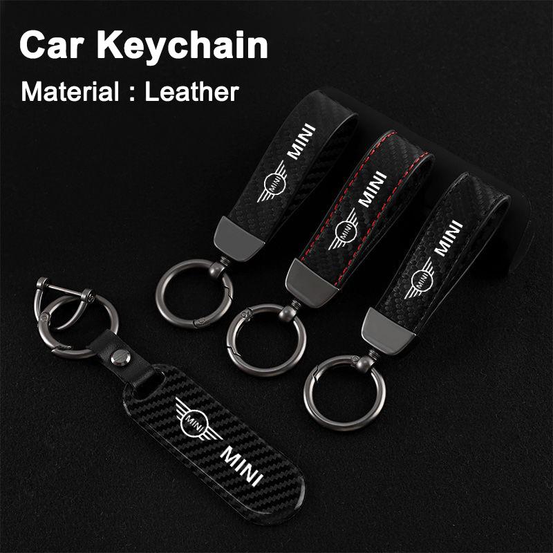 Car Emblem Keychain Car Key Ring Anti-Loss Keyring Pendants For BMW Mini Cooper R50 R53 R55 R56 R60 R61 F54 F55 F56 Sticker pd2