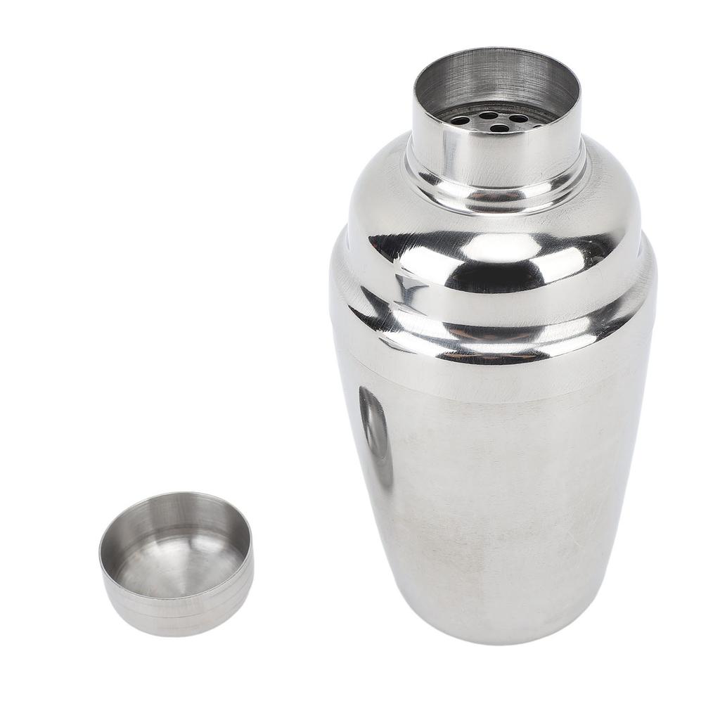 Cocktail Shaker 304 Stainless Steel Cocktail Drink Mixer Bartender Shaker for Bar Restaurant 250ML