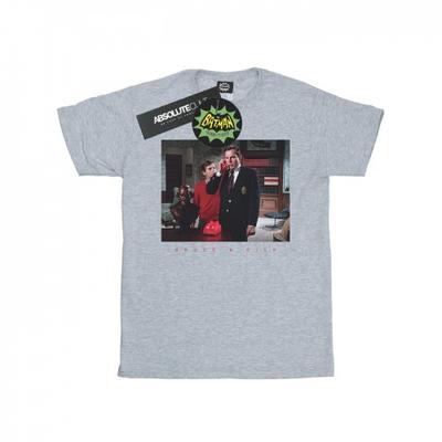 Herren Batman TV-Serie Bruce & Dick Foto T-Shirt