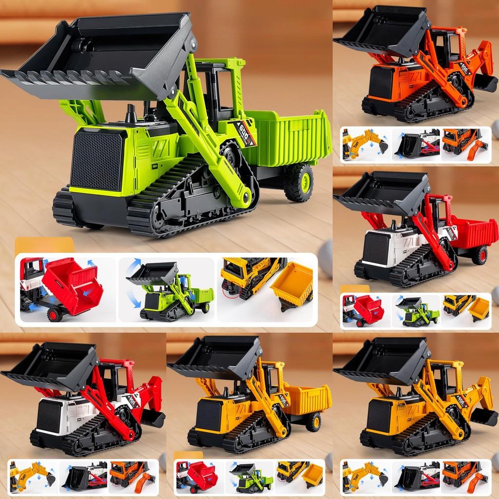 Construction Vehicle Inertia Car With Push And Pull Function For Kids Developmental Play