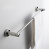 Acciaio Inossidabile Acciaio Inossidabile Doppia Barra Portasciugamani Portasciugamani da Parete Scaffale Porta Asciugamani da Bagno Spazzolato Accessori