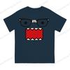Domo Kun Print Funny Short Sleeved T-shirt Men
