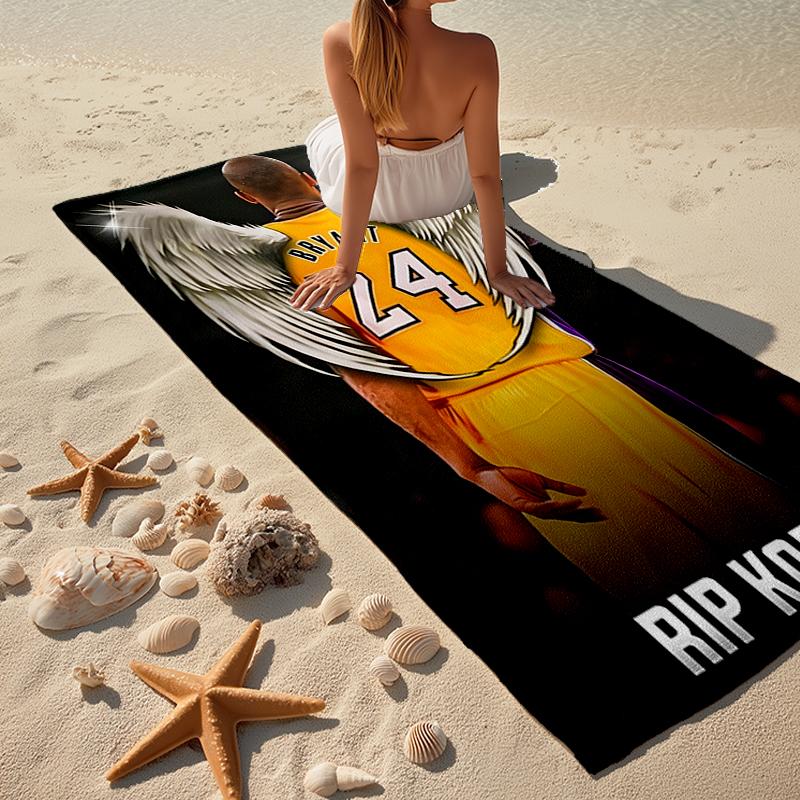 Great Basketball Player Fashion Beach Towel: Ideal for Summer Adventures Soft, Absorbent and Quick Drying Suitable for Swimming and Bathing