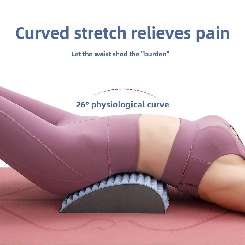 Back Stretcher and Neck Stretcher Pillow Pain Relief for Lower Back Lumbar Support Posture Correction Sciatica Aid Easy To Use At Home Office