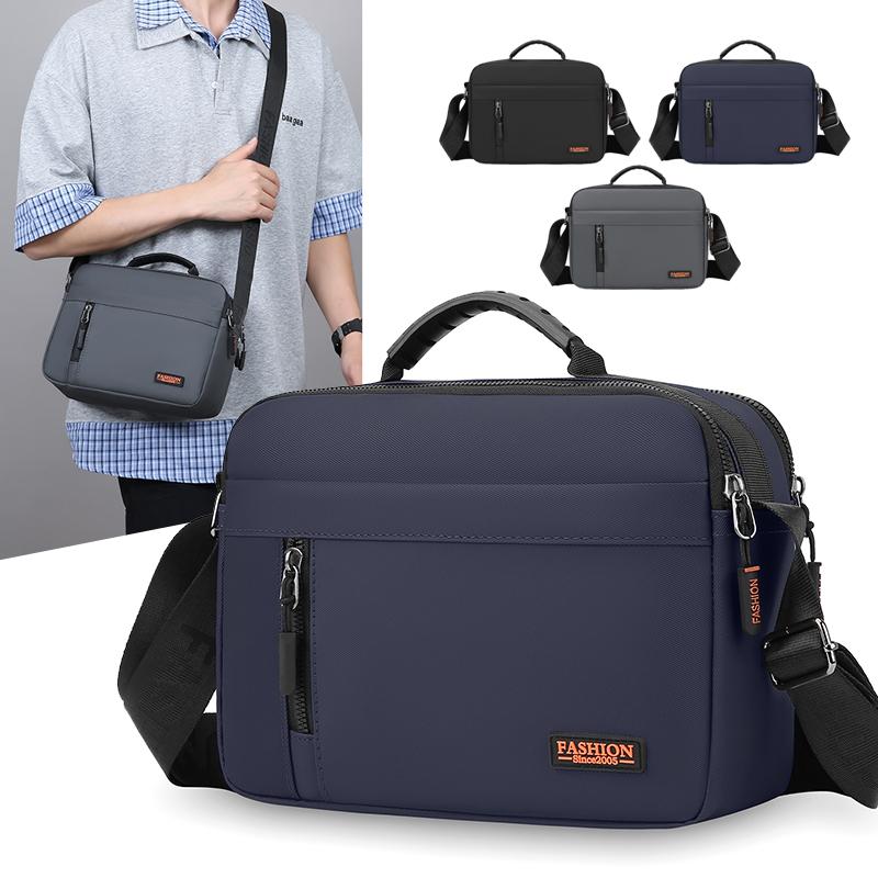 Crossbody Bag Men's Large Capacity Shoulder Bag Business Bag
