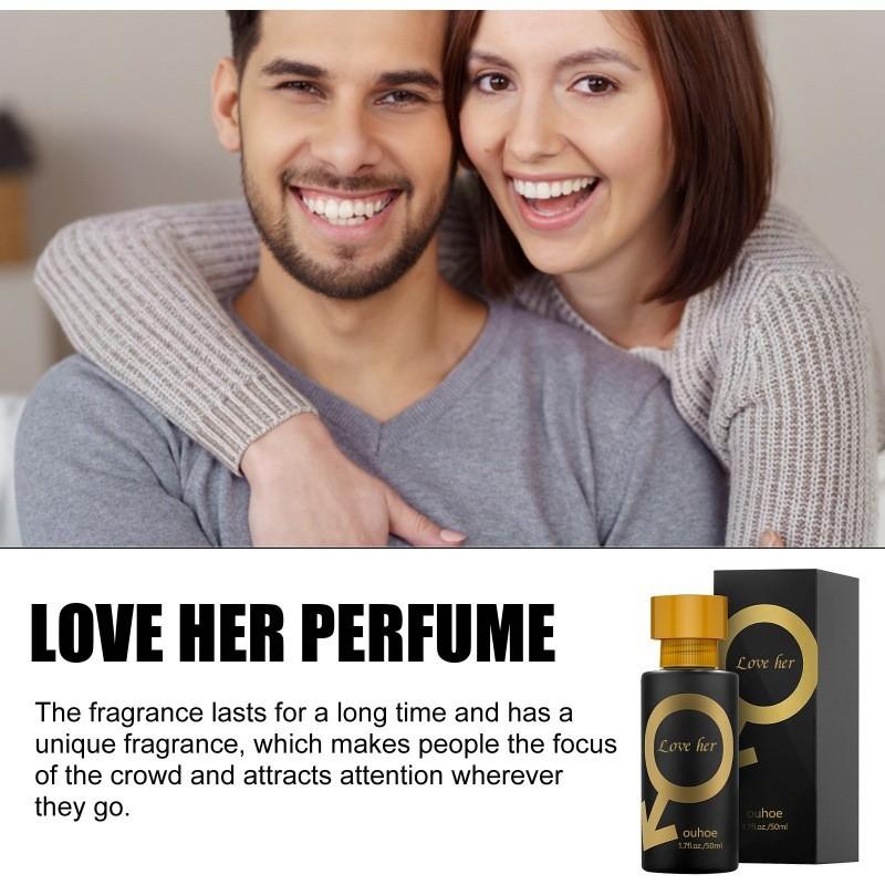 Perfume Delightful Portable 50ml Fresh Appeal Ideal For Couples On Date A