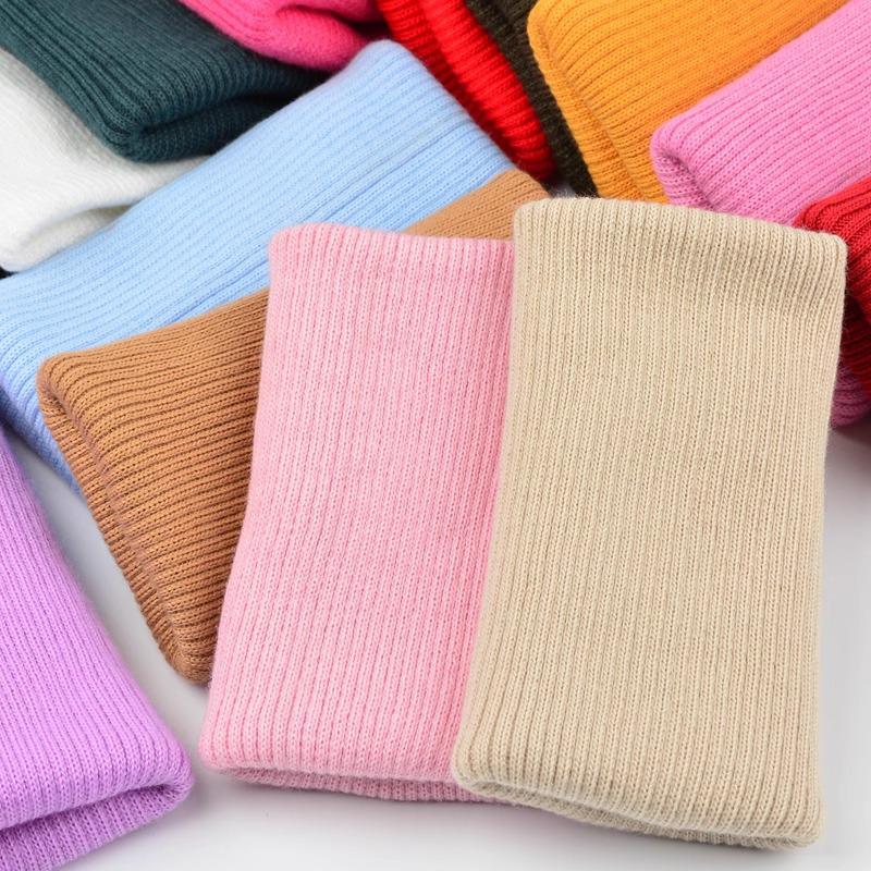 Children's Ribbed Elastic Band Sweatpants with Knitted Cuffs