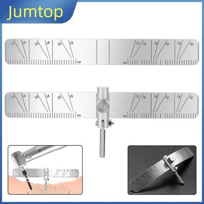 Dental Implant Locating Guide Ruler Surgical Planting Positioning Locator Dentist Positioning Angle Ruler Dentistry Gauge