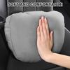 Ergonomic Automotive Vehicle Neck Pillow with Soft Cover Breathable Headrest Support Seats Cushion for Comfortable Drive
