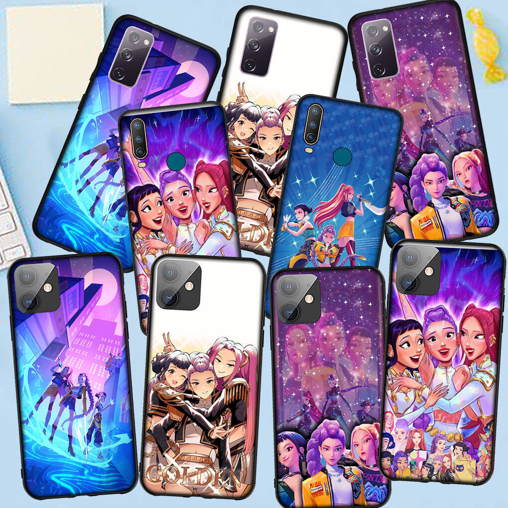 Handyhülle für iPhone 17 16 15 Plus X Huawei P30 P20 Lite Redmi Note 14 12 11 13 Pro Max OPPO A60 A80 A40 A18 Mira Zoey KPop Dämon Rumi Hunter X Hülle