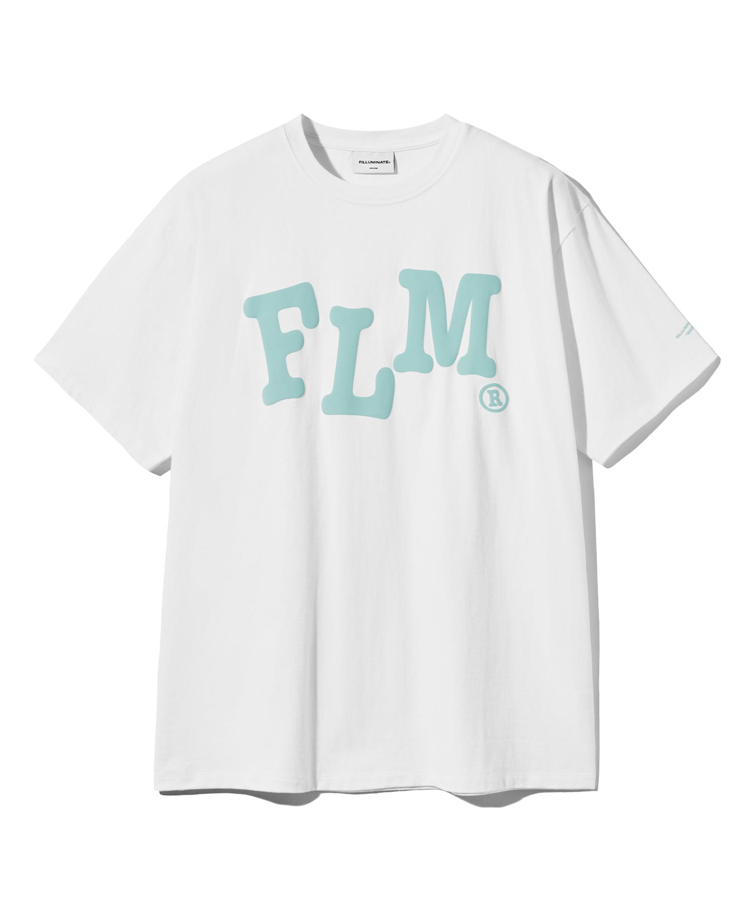 Illuminate Flm Wavy Logo T-Shirt - White White/L