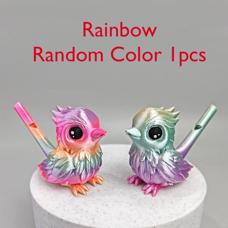3D Printing Water Bird Whistle for Children Toys Can Add Water To Whistle for Training Bird's Call Kid Toy Desktop Ornament