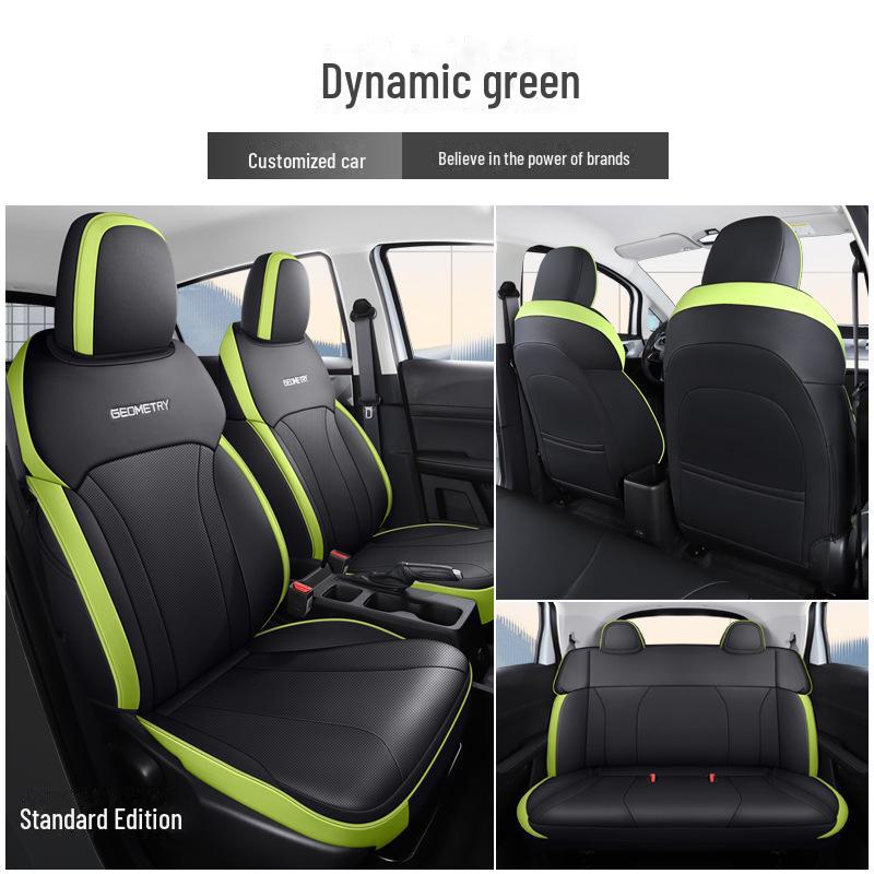 

Подушка на сиденье автомобиля из износостойкой искусственной кожи с геометрическим узором E Punch — всесезонная, универсальная Note the car model year