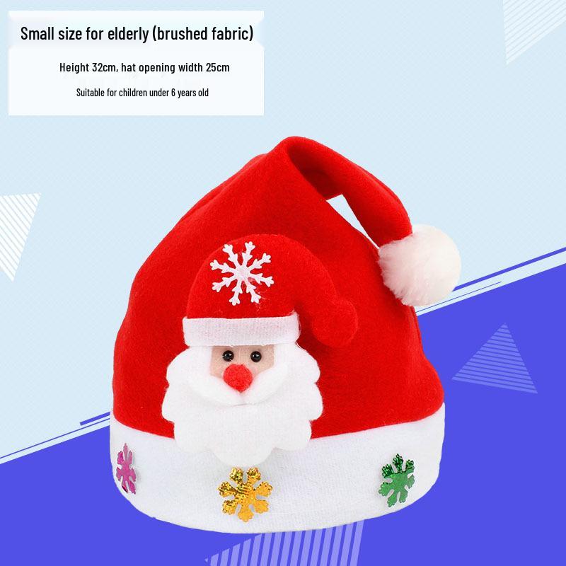 

Festive Light-Up Santa Hat for Adults & Kids - Perfect Christmas Gift & Decoration