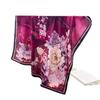 Spring And Summer Thin Simulated Silk Printing Large Square Scarf Silk Scarf Shawl Headscarf Beach Scarf Neck Scarf Decorative Women'S Scarf