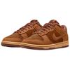 Nike IB7746-200 Dunk Low Light Chocolate Korduroy Retro Freizeitschuhe