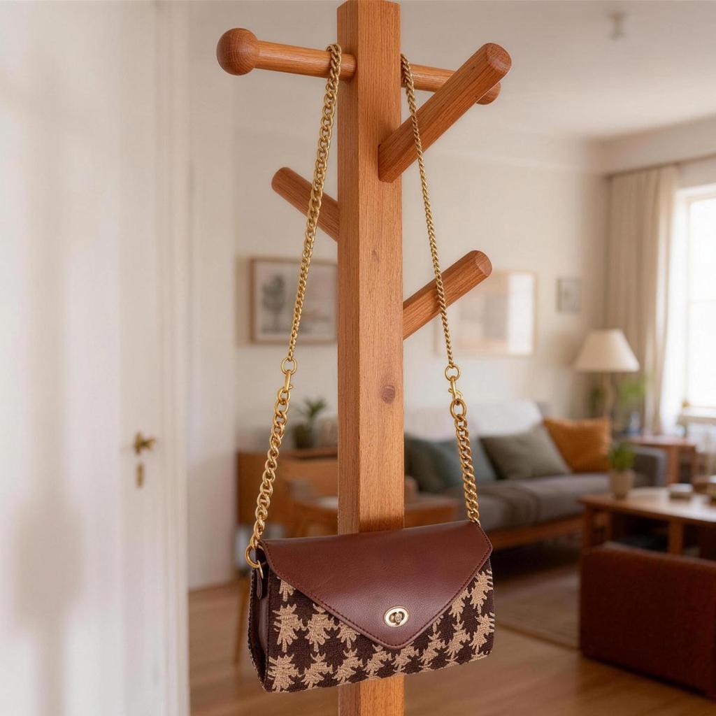 Pearl Mahjong Bag Chain: Gilded Shoulder Strap Accessory for DIY Bag Modification