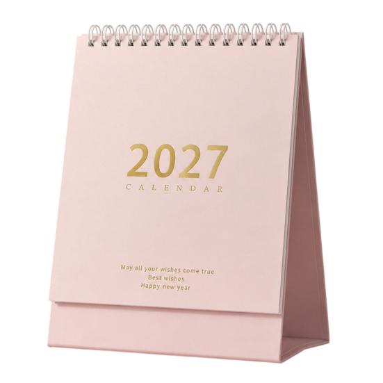 Blocco Lista di Controllo Attività Calendario da Scrivania 2026-2027, Ottobre 2026-Dicembre 2027 Calendario 14 Mesi, Grande Planner Accademico per Studenti Pianificazione Desktop, Organizzazione
