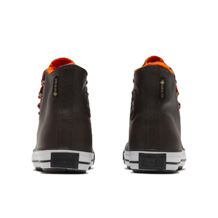Converse Chuck Taylor All Star Winter Hi Gore Tex Leather Velvet Brown 165933C