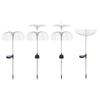 LED Solar Jellyfish Lamp: Seven-Color Stainless Steel Waterproof Outdoor Garden Light