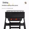 Folding Portable Stainless Steel Charcoal Grill Oven for Outdoor Use