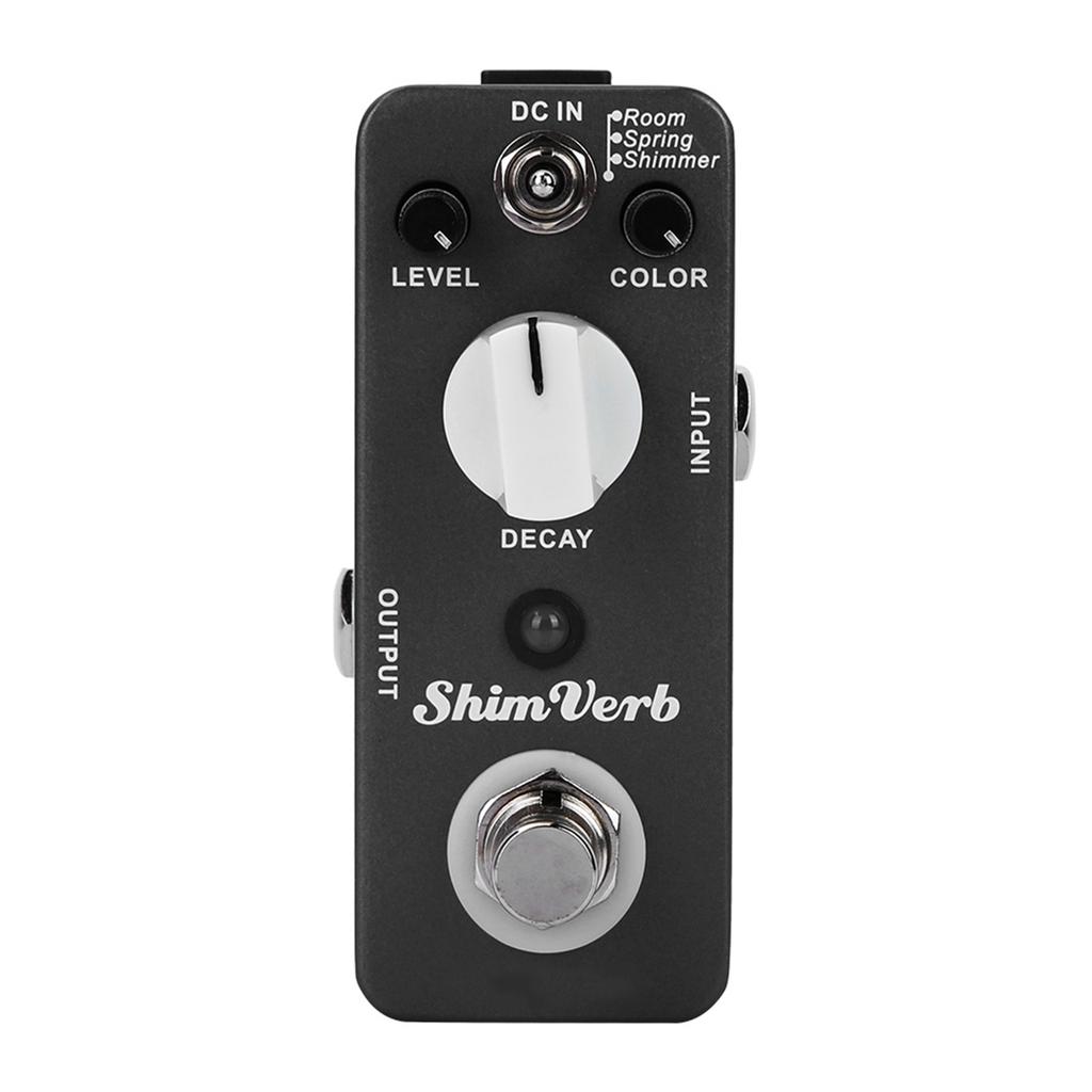 All metal Housing Three Reverb Modes Reverb Distortion Pedal Electric Guitar Accessories