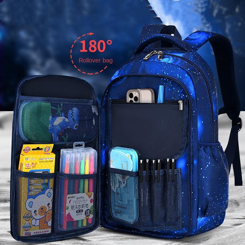 Novas Mochilas Escolares Impermeáveis para Crianças Meninos Mochila Ortopédica para Ensino Fundamental Mochila Escolar Infantil Bolsa para Livros Mochila Infantil