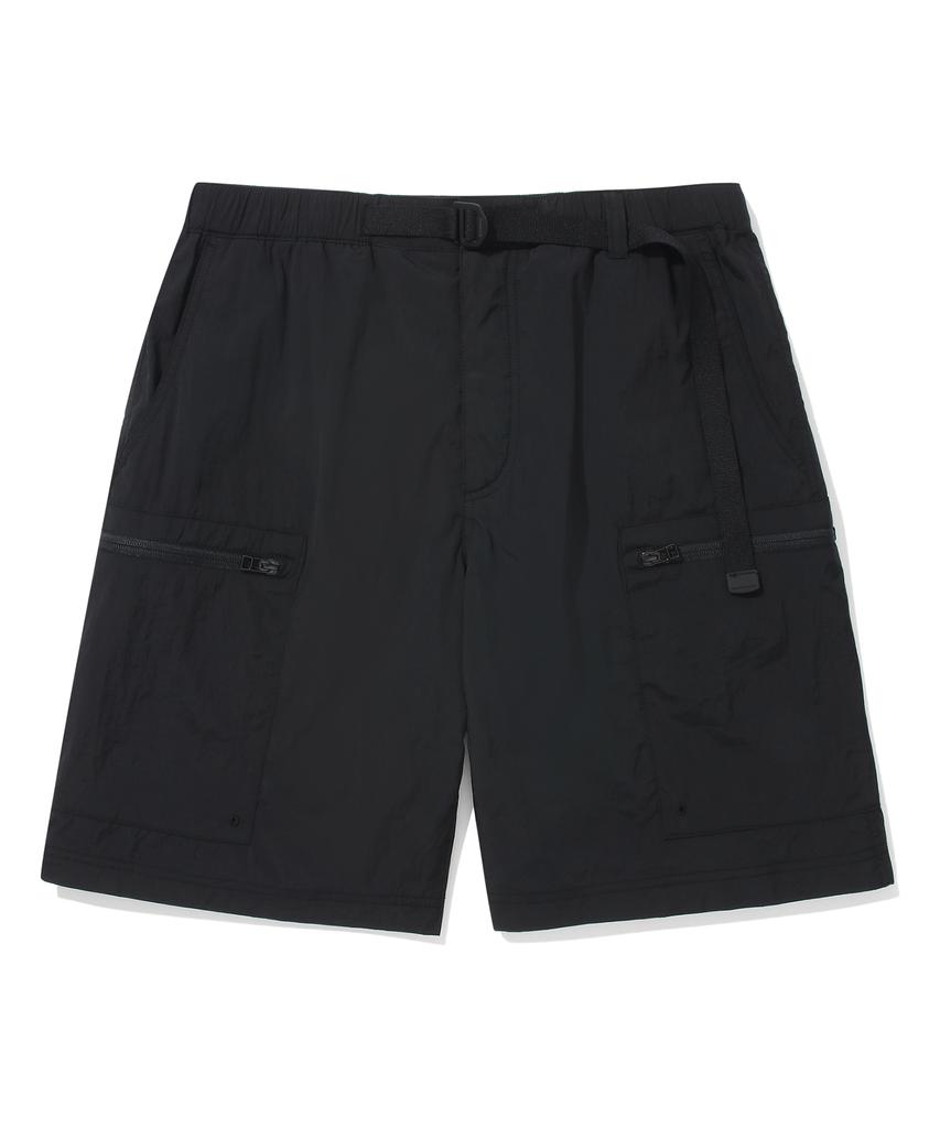 COVERNAT Cargo Buckle Shorts Black