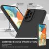 Coque de protection souple en silicone noir pour Samsung Galaxy A23 5G - BOOLING - Anti-choc et anti-dérapante
